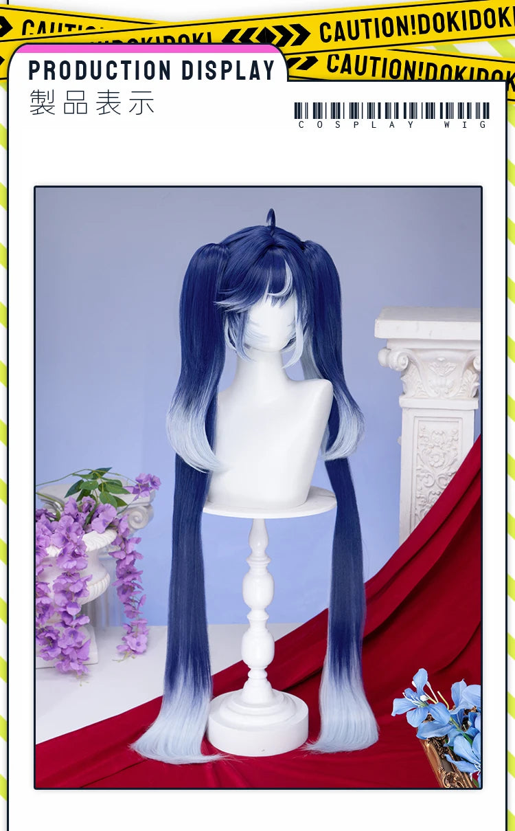 IN STOCK Augusta Cantarella Cartethyia Fleurdelys Iuno Wig Game Wuthering Waves DokiDoki 100cm Wig Cantarella Cosplay Free Cap