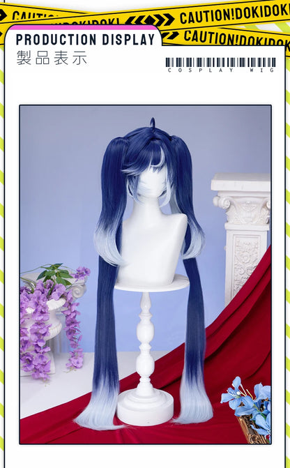 IN STOCK Augusta Cantarella Cartethyia Fleurdelys Iuno Wig Game Wuthering Waves DokiDoki 100cm Wig Cantarella Cosplay Free Cap