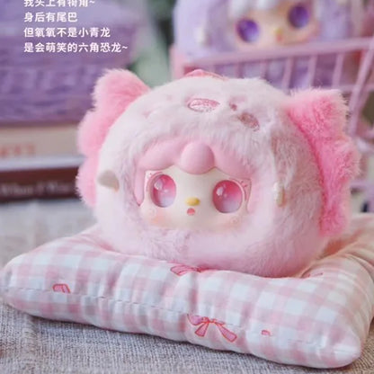 Yooki V6 Ocean Baby Series Vinyl Plush Blind Box Girl Bag Pendant Kawaii Figurine Fashion Decoration Gift - Random 2PCS
