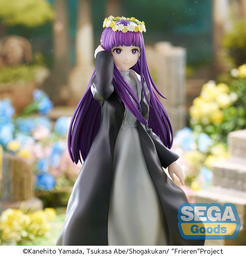 Bandai SEGA Frieren Fern PVC Model Figure Flower Field Ver.