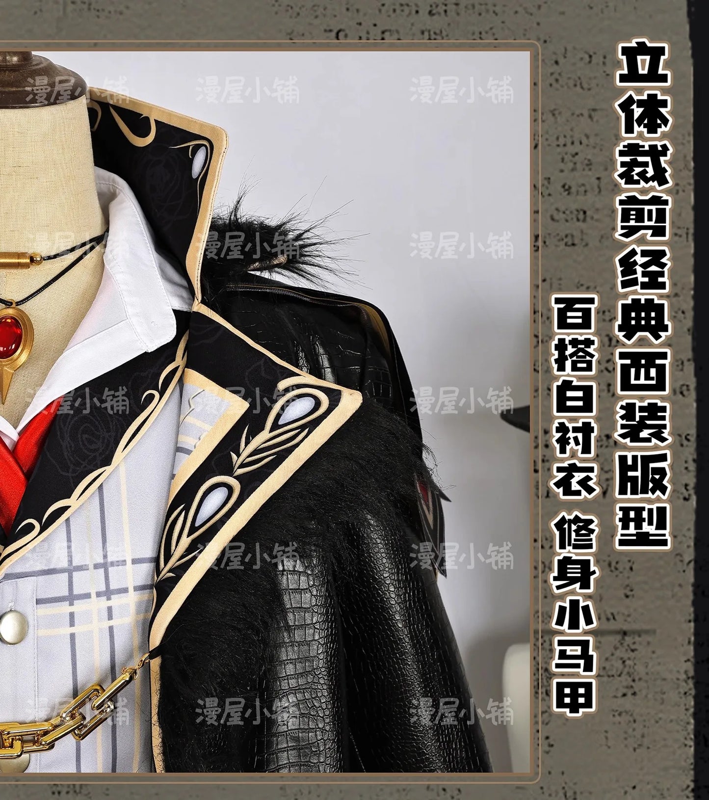 Identity V Prospector Cosplay Costume Norton Campbell Uniform Hat Glasses Bird of Prey Rings Halloween Party for Women Men Props