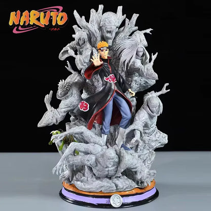 41cm Pain Figures Cartoon Naruto Anime Figure Pain Model Gk Pvc Statue Figurine Doll Collection Car Decotation Children Toy Gift