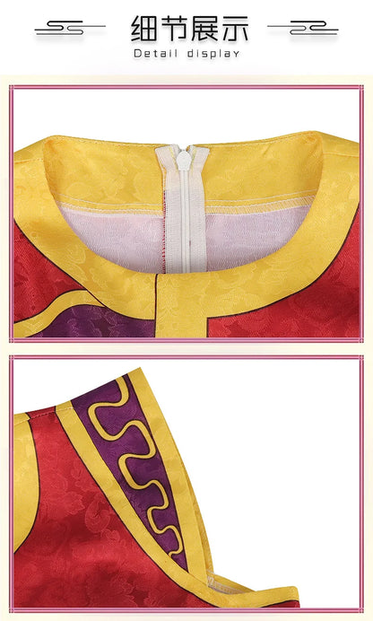 Anime The Apothecary Diaries Shisui Loulan Cosplay Costume Wig Dress Hanfu Earrings Headwear Halloween Party for Women Girls Cos