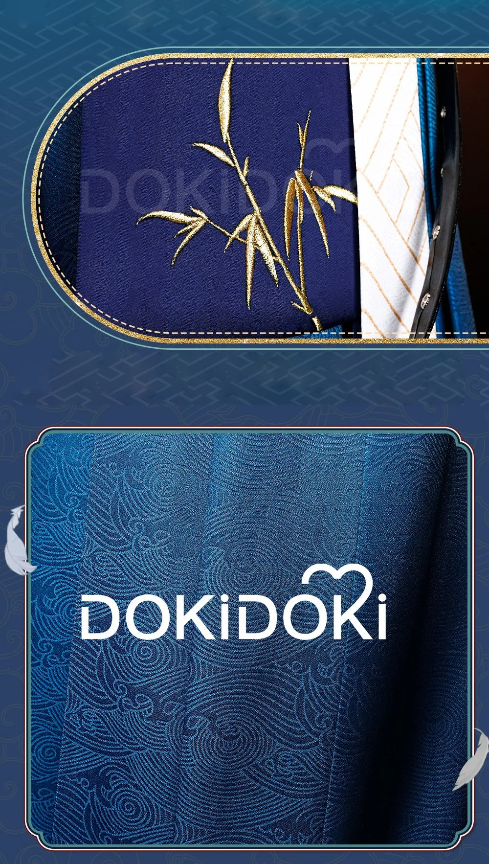 Jiaoqiu Feixiao Cosplay Costume Game Honkai: Star Rail【S-3XL】DokiDoki-R Foxian Ears Plus Size