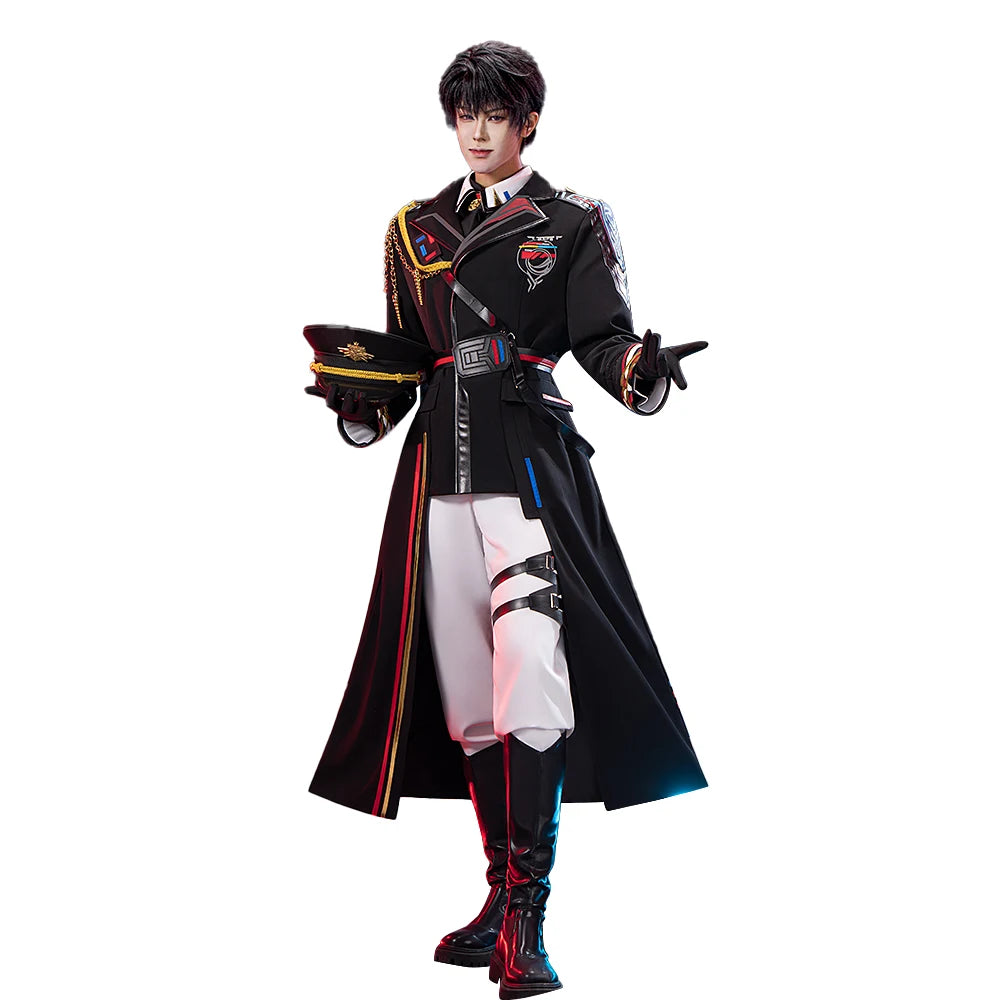 IN STOCK Caleb Cloudsreach Strategy Cosplay Costume Game Love and Deepspace【XS-3XL】DokiDoki-R Men Halloween Uniform Plus Size