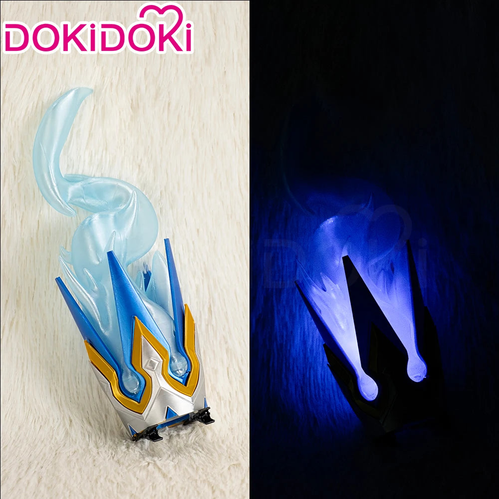 IN STOCK Cerydra Hysilens Wig Game Honkai: Star Rail Cosplay DokiDoki HSR Women 100cm Wig Hysilens Cosplay Headwear Free Cap