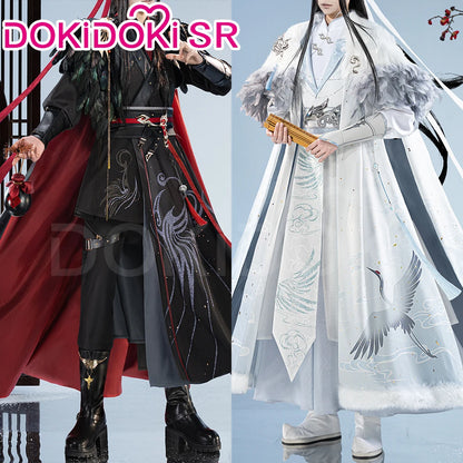 【Official】IN STOCK Lan Wangji Wei Wuxian Doujin Cosplay Costume Anime Dao Mo To Shi DokiDoki-SR Men Winter Halloween Costume