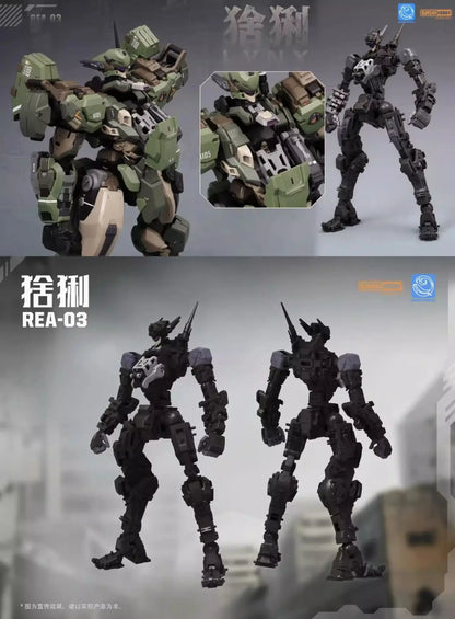 Bandai Lynx REA-03 1/100 Scale ABS Model Kit