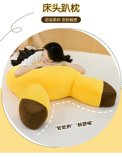 90cm Super Big Size Pokemon Pikachu Anime Plush Stuffed Doll Kawaii Room Decorated with Plushies Pillow Holiday Gifts