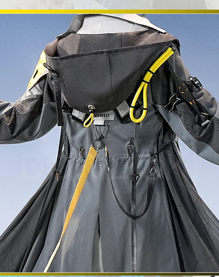 Endministrator A B Cosplay Costume Game Arknights DokiDoki-SR Men Endministrator Cosplay Mask Halloween