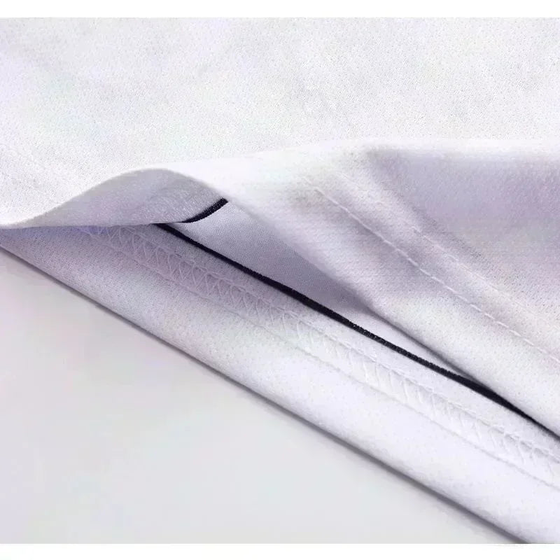 2526 New Bandai Anime One Piece Luffy Summer Jersey T-shirt Oversized 3D Adult and Children's Multifunctional Top Christmas