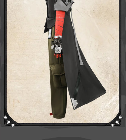 Zenless Zone Zero Komano Manato Cosplay Costume Wig Uniform Ears Spook Shack Halloween Party for Women Men Girls Role Play Props