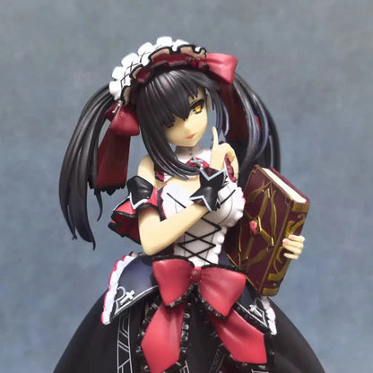 Date A Live Tokisaki Kurumi Shiguretei Nightmare Dress Standing Pose Anime Figure Boxed Collectible Model Decoration Ornament