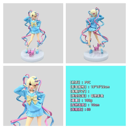 Pretty Girl Super Angel-Chan - Premium Anime Figurine Cute Vtuber Girl Collectible Model Decoration Perfect Gift For Anime