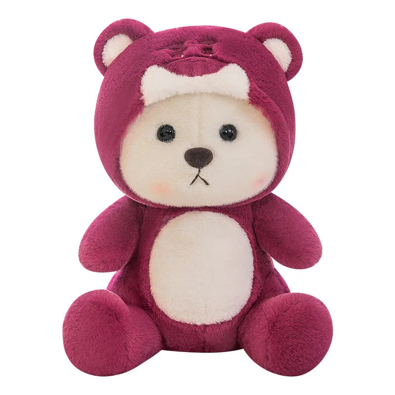 65cm Kawaii Little Bear Plush Doll Cute Soft Anime Lina Bear Plush Doll Cartoon Valentine's Day Birthday Gift Children's Holiday