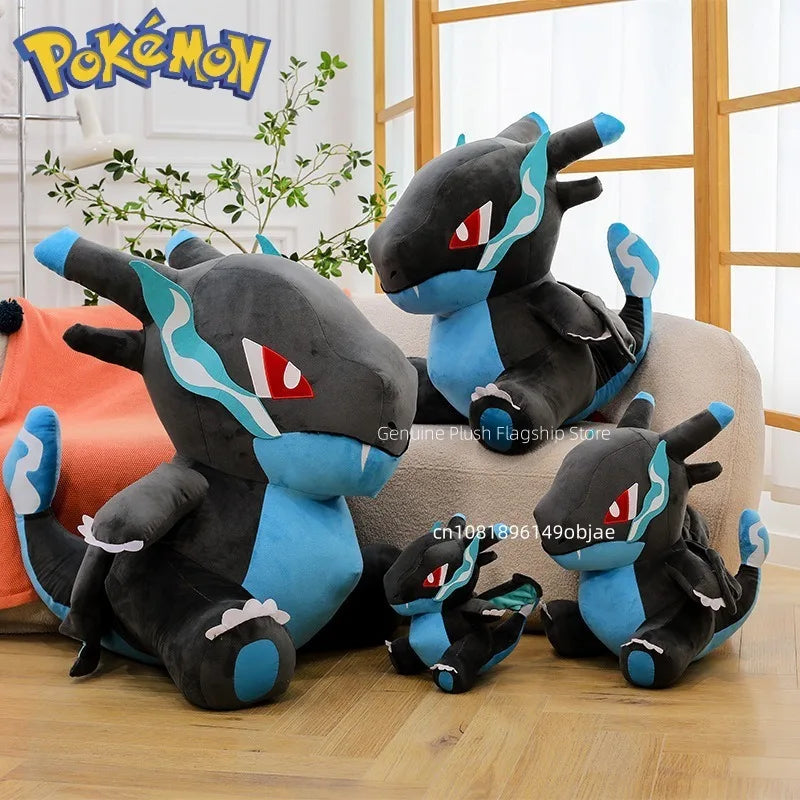 80cm Super Big Size Pokemon Charizard Anime Plush Stuffed Doll Room Decoration Plushies Children's Pillow Kawaii Ornaments Gifts