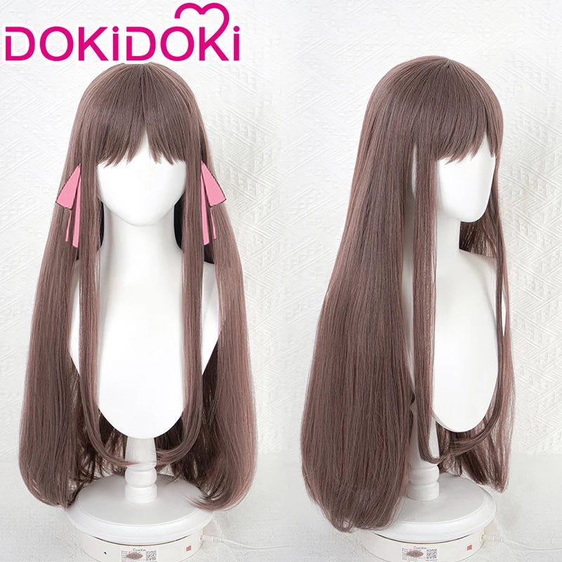 Tohruu Wig Anime Wig DokiDoki Cosplay Tohruu Wig 75cm Brown Hair Heat Resistant Synthetic Long Hair