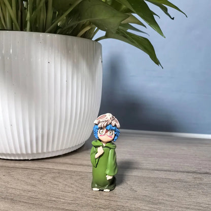 6cm Bleach Neliel Tu Oderschvank Anime Girl Figure Model Statue Desktop Decoration Toy - with box