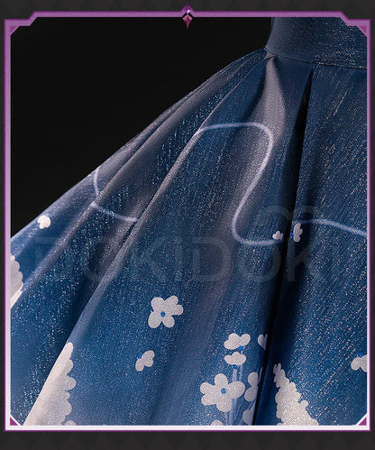 IN STOCK Nikki Cosplay Costume Game Infinity Nikki【S-3XL】DokiDoki-R Women Cute Lolita Dress Floral Memory Plus Size