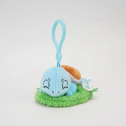 Animal Pokemon Pikachu Eevee Bulbasaur Charmander Jigglypuff Squirtle Kawaii Plush Toys Pendant Keyring Keychain Birthday Gifts
