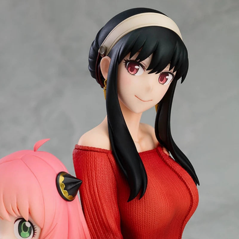 15cm Spy×Family Anya Forger and Yor Sitting on Sofa Anime Figure Model Statue Desktop Decoration Toy