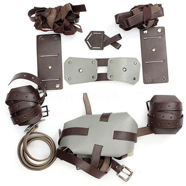 Attack On Titan Levi Ackerman Cosplay Set Adult Cotton Polyester