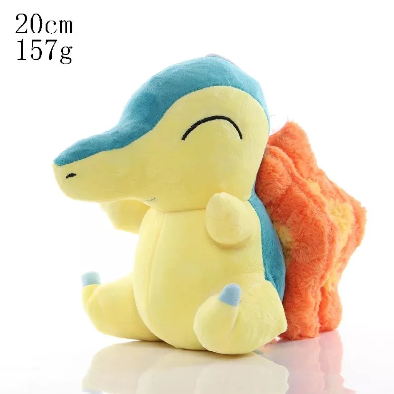 Anime  Blastoise Kawaii Plush Toys Pikachu Greninja Zeraora Stuffed Cute Collectibles Room Decor Children Holiday Gifts