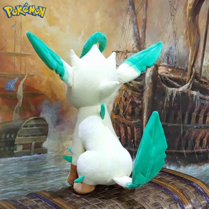 50CM Pokemon Plushies Leafeon Cartoon Anime Stuffed Pocket Monster Kawaii Ornament Comfortable Soft Doll Children's Toys Gift