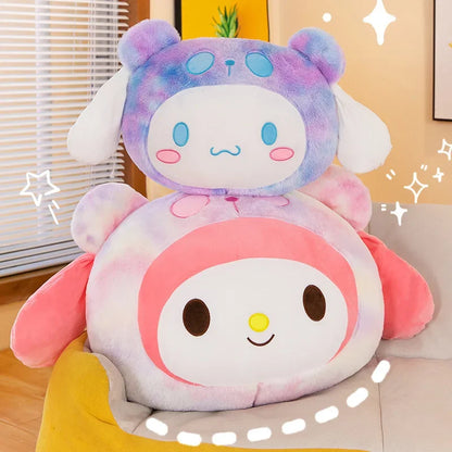New Sanrio Plush Kuromi Plush Toys Kawaii Cute Cartoon Plush Toys Lovely Anime Pillow Stuffed Doll Kids Girl Toy Birthday Gift