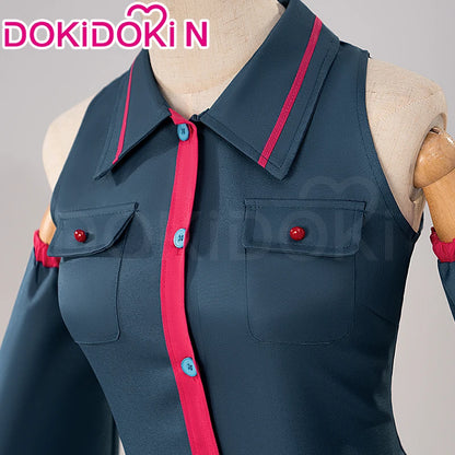 IN STOCK Tetoo Kasanee Cosplay Costume Game Cosplay【S-2XL】DokiDoki-N Women Suit Blue Uniform Tetoo Cosplay Plus Size