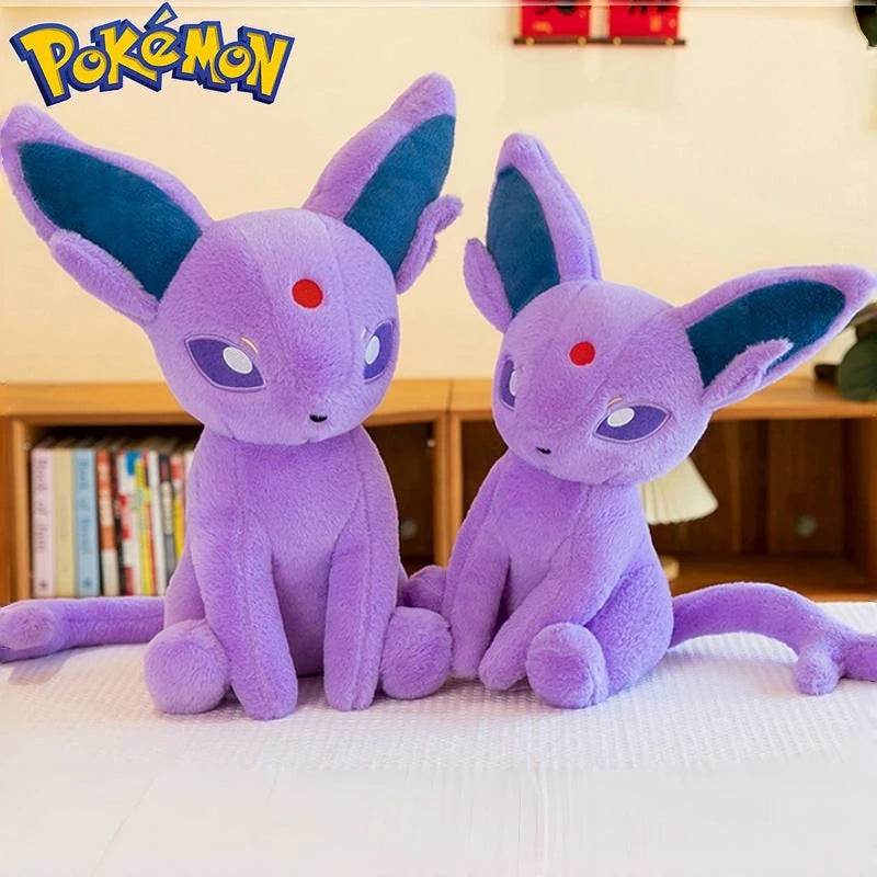 40/50/70CM Big Size Pokemon Espeon Plushies Cartoon Anime Soft Plush Pillow Doll Kawaii Stuffed Plushie Ornament Children Gifts