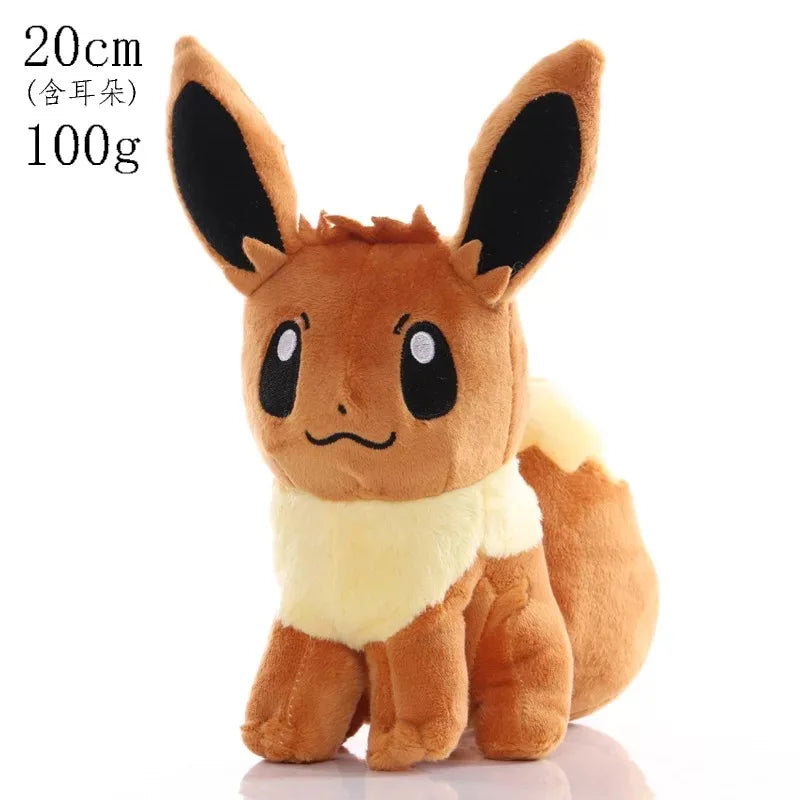Pokemon Pikachu Eevee Plush Toys Japan Anime Cartoon Plush Doll Soft Stuffed Kawaii Pillow Room Decor Kids Exquisite Gift