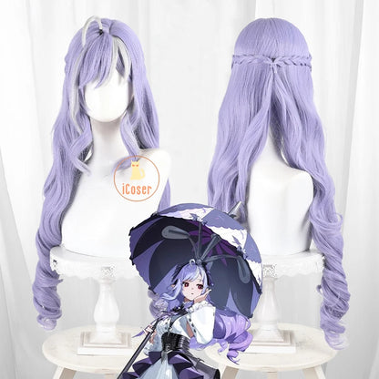 iCoser Zenless Zone Zero Vivian Cosplay Costume Dress Uniform Headwear Mockingbird Metal Props Halloween Party Women Carnival