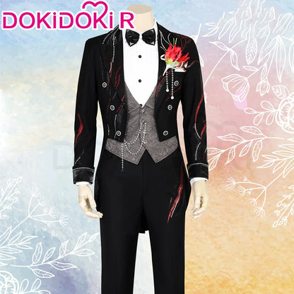 Sylus Rafayel Xavier Zayne Cosplay Costume Game Love and Deepspace【XS-2XL】DokiDoki-R Men Sylus Rafayel Wedding Suit Plus Size
