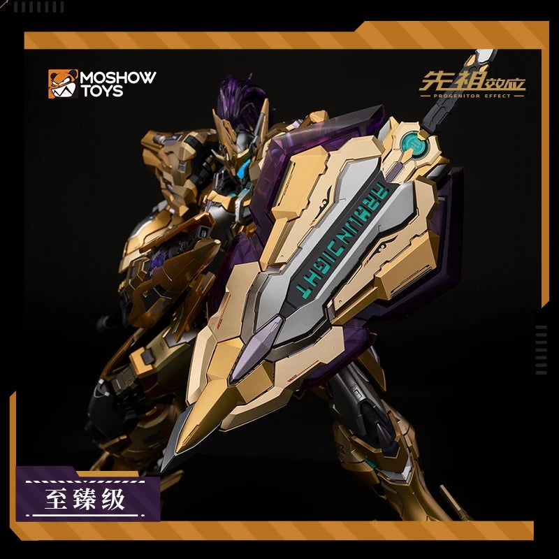 Moshow Official Authentic Product Lancelot Of The Lake Wf Event Exclusive Gold Special Edition Ancestral Effect 1/72 Scale Alloy