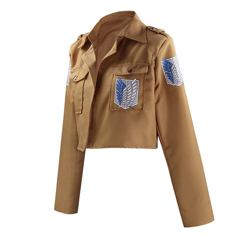 Attack On Titan Levi Ackerman Cosplay Set Adult Cotton Polyester