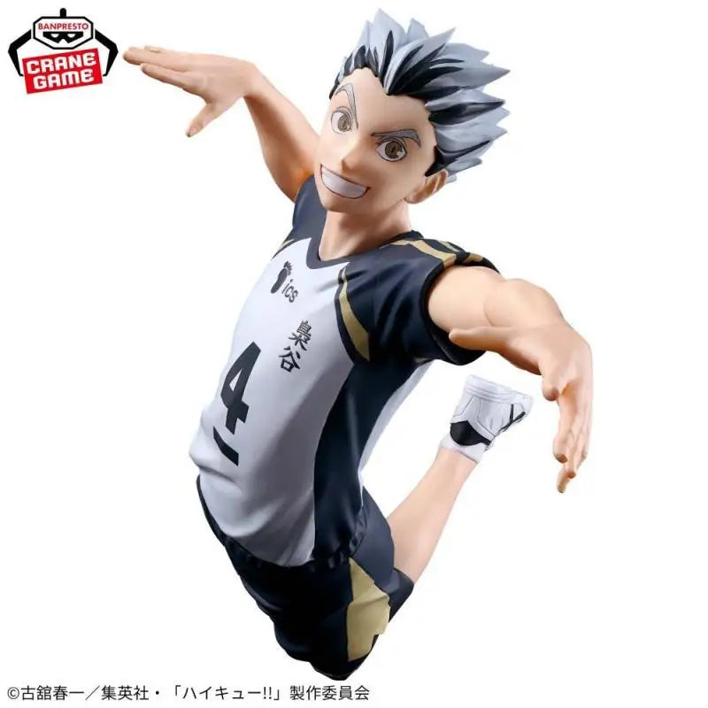 Original In Stock Banpresto Haikyuu!! Posing Figure Keiji Akaashi Kotaro Bokuto Anime Action Figure Model Boxed Toy Gift Genuine