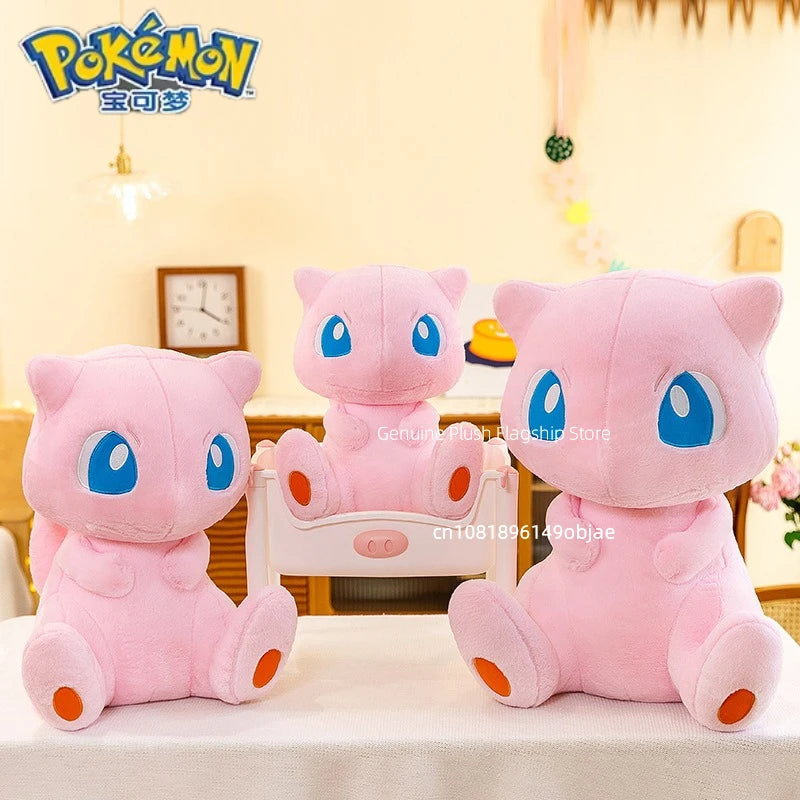 45/55cm Big Size Pokemon Mew Cartoon Anime Plush Stuffed Doll Room Decoration Plushies Pillow Peluche Ornaments Children's Gifts