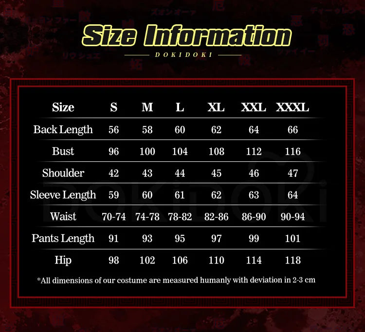 IN STOCK Fushiguro Megumii Cosplay Costume Anime Cosplay【S-3XL】DokiDoki-SR Men Uniform Black Suit Fushiguro Megumii Plus Size