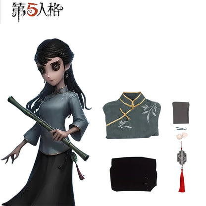 Identity V Antiquarian Qi Shiyi Costume Adult Polyester Set