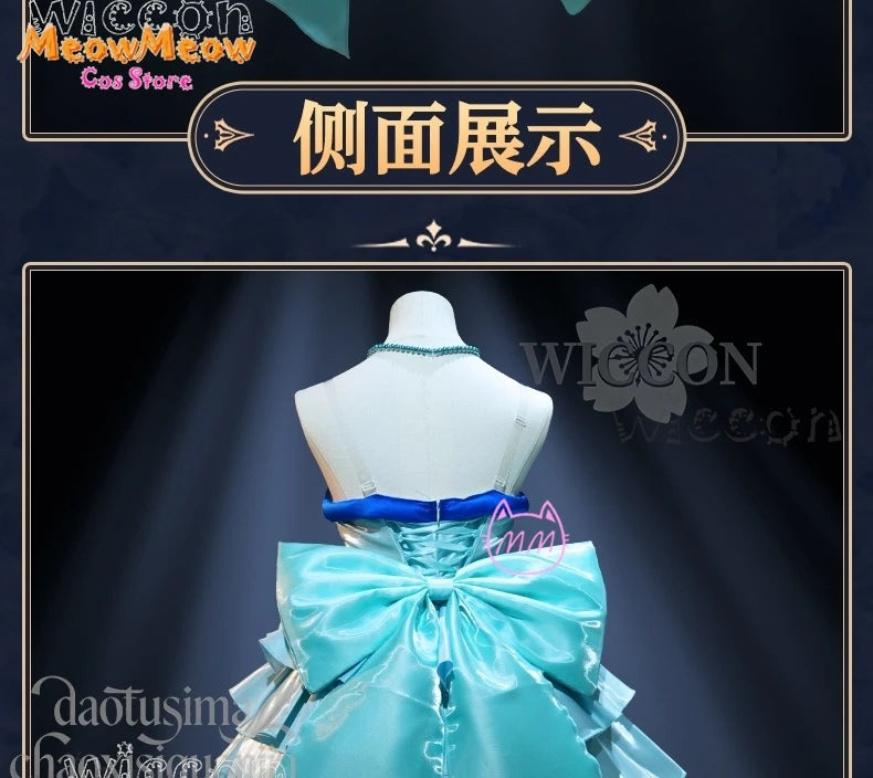 Mermaid Melody Hanon Hosho Adult Costume Polyester Set