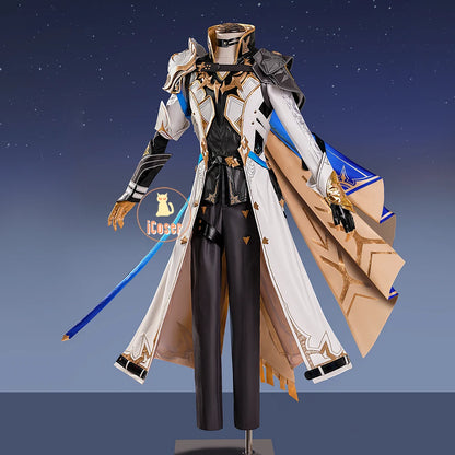Honkai Star Rail Phainon Cosplay Costume Wig Uniform Amphoreus The Eternal Land Halloween Party for Women Men Carnival Cos Props