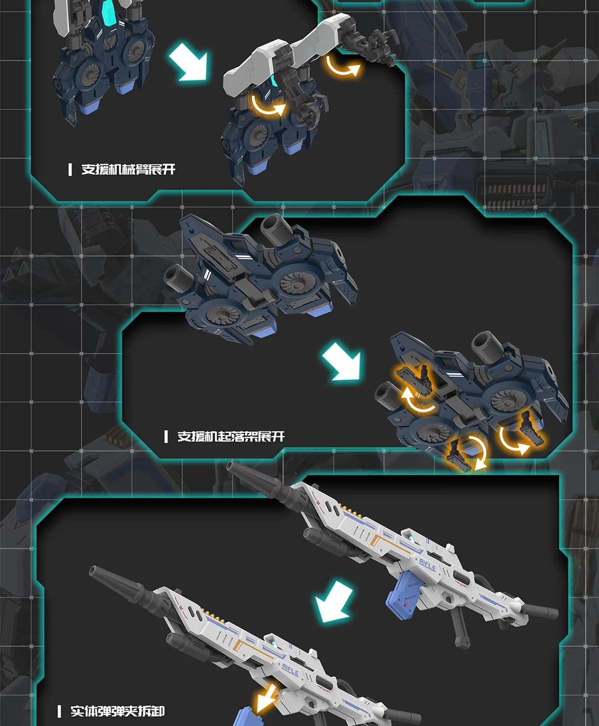 1/100 Gk Bang Asgard Ragnarok Dual Form Conversion Alloy Skeleton Assembly Model Action Figures Trendy Toys Boys Surprise Gifts