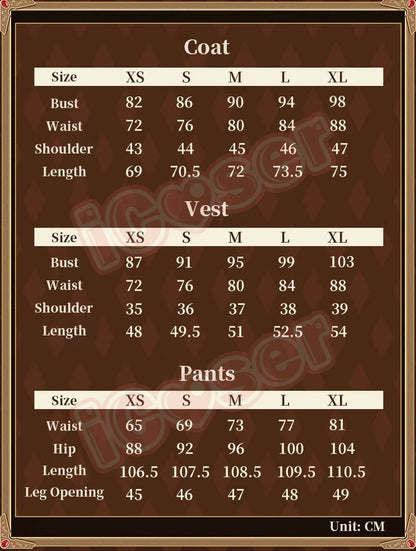 Identity V Prospector Cosplay Costume Norton Campbell Uniform Hat Gambler in The Spotlight Halloween for Women Men Carnival Prop