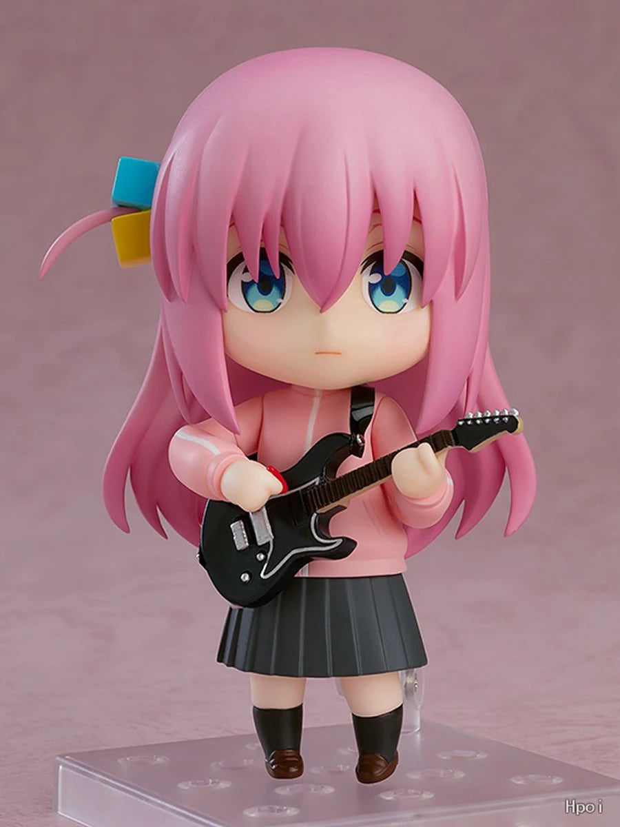 10cm BOCCHI THE ROCK! Anime Figure #2069 Gotoh Hitori Action Figure Kawaii Guitarist Girl Figure PVC Collectible Model Toys