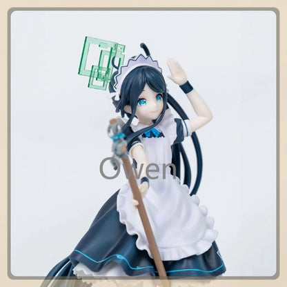 24cm Anime Blue Archive Action Figure Dress Maid Tendou Aris Cute Beautiful Girl Figurine PVC Collection Model Toy Birthday Gift