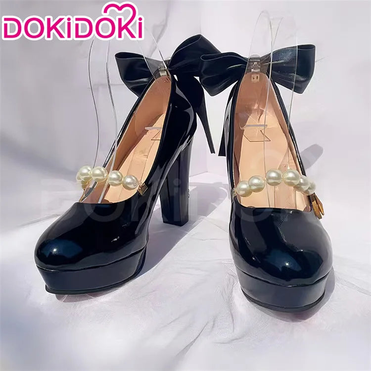 Astra Yao Vivian Ukinami Yuzuha Belle Shoes Game Zenless Zone Zero DokiDoki ZZZ Shoes High Heels Astra Vivian Cosplay Shoes