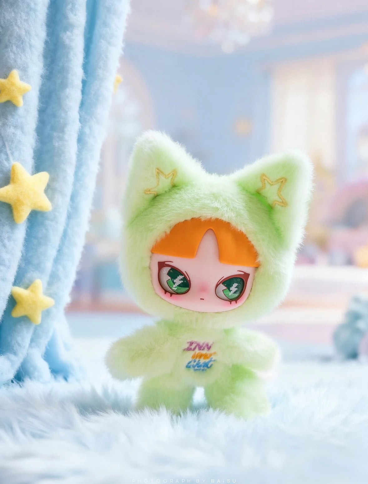 INNS Cat Inn Your Chat Series Mystery Blind Box Fluffy Kawaii Plush Doll Backpack Pendant Collectible Trendy Toy