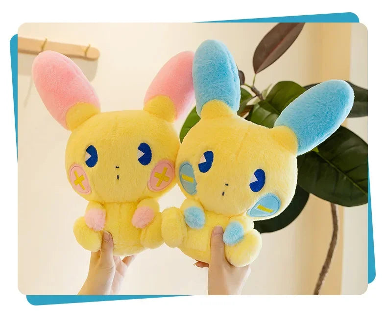 Pokemon Plusle Minun Plush Toys Anime Pokémon Plushie Dolls 30/70cm Cute Stuffed Pillow Pikachu Christmas Gifts for Childrens