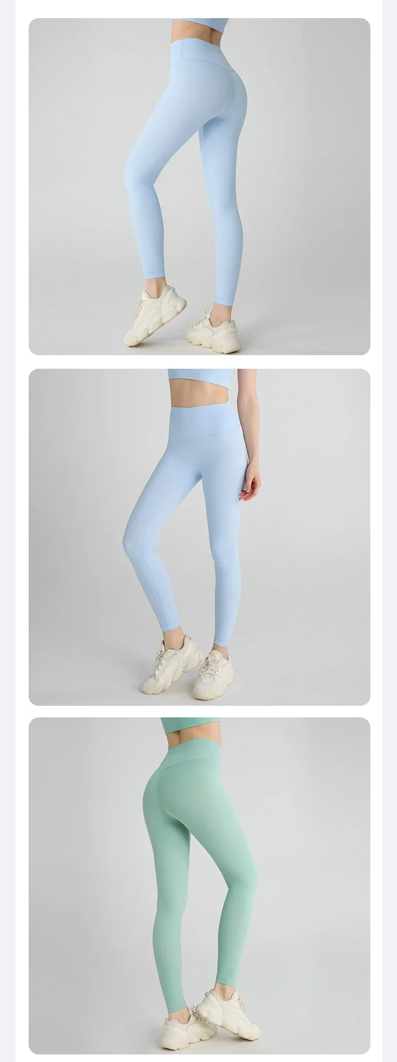 Hot Sale Women’s High Waisted Hip Lifting Yoga Leggings Breathable Fitness Running Cycling Pants